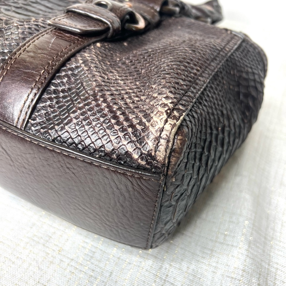 Limited Edition Coach Chelsea Python Embossed Lea… - image 10
